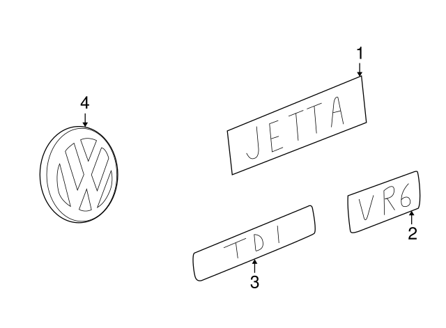 Hatch Emblem 1E0-853-675-739 - View 9