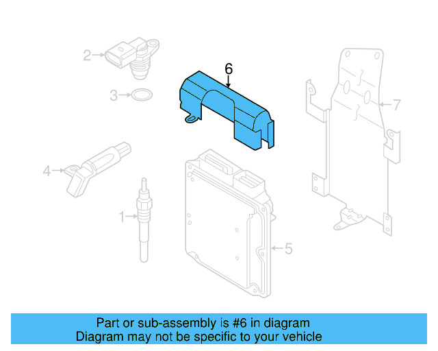 Holder 7P0-907-443-A - View 3