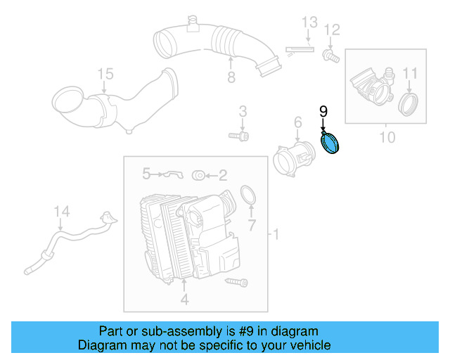 Engine Air Duct Clamp N-024-518-4 - View 4