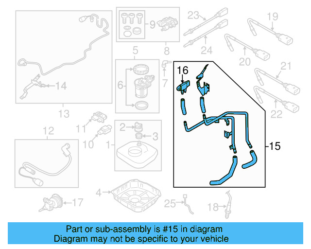 Pressure Line 7P6-131-552-G - View 3