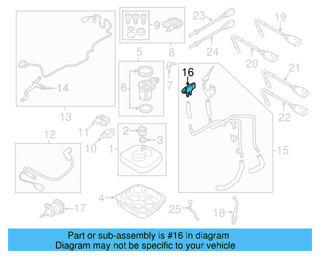 Pressure Sensor 059-906-051-A - View 16