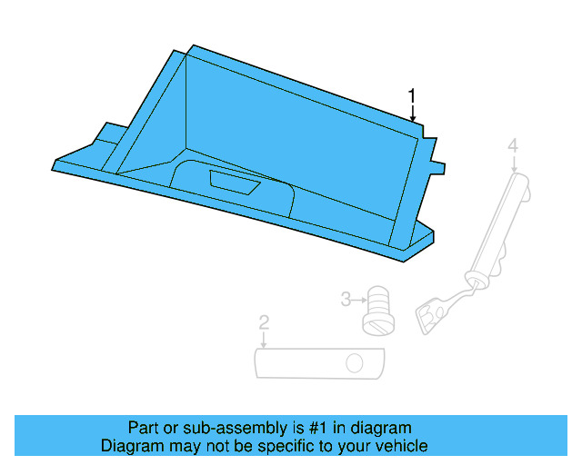 Glove Box 7B0-857-105-XT1