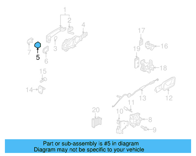 Housing 1K5-839-167 - View 18