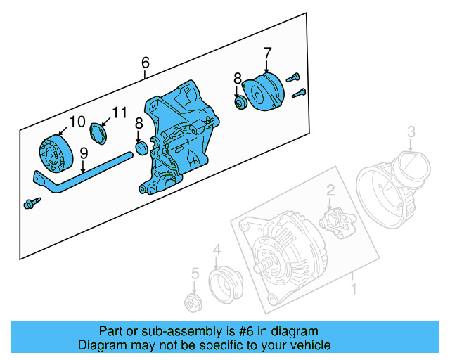 Bracket 037-903-139-M - View 3