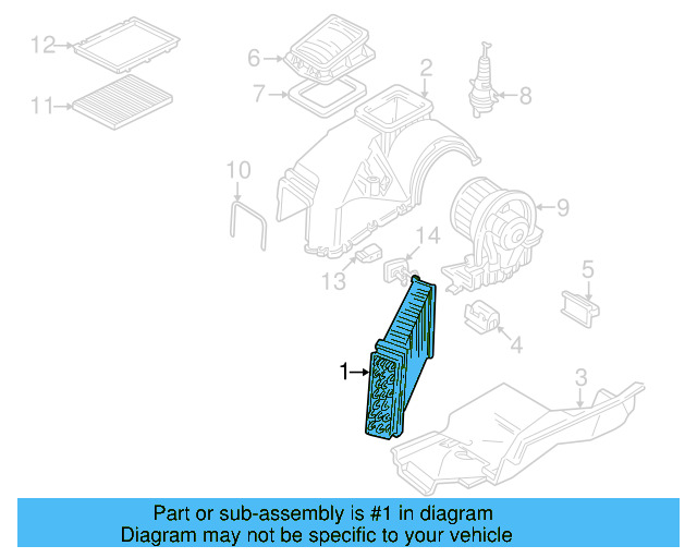 Evaporator Core 1H1-820-103-C - View 5