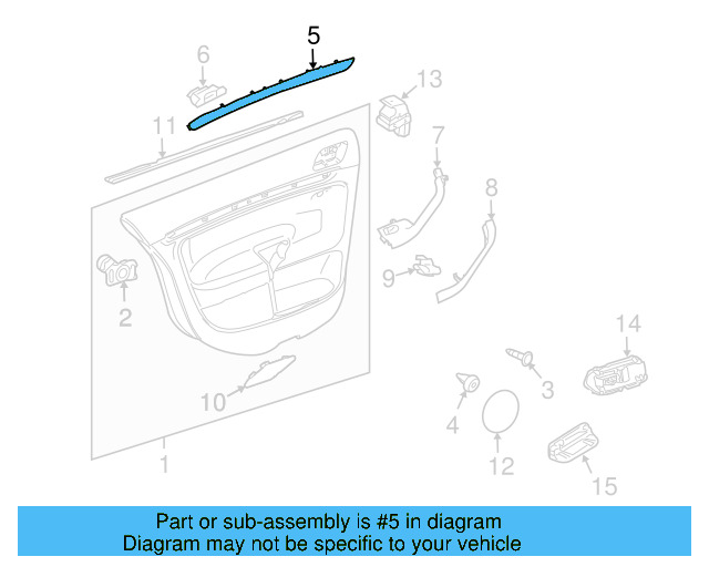 Trim Molding 1K4-867-449-3AT - View 6