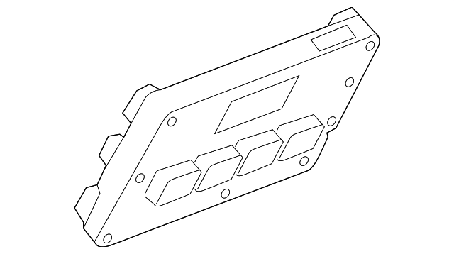 Engine Control Module (ECM) 7B0-906-032-H - View 3