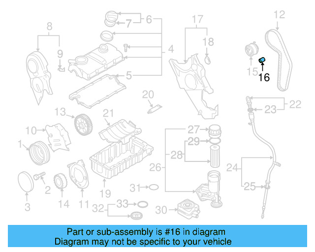 Idler Pulley 038-109-244-N - View 17