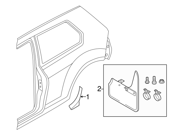 Splash Guards 5G0-075-101 - View 4