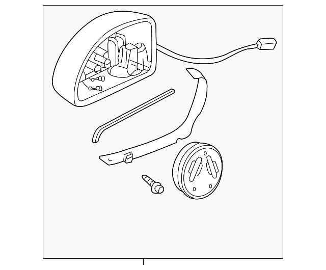 Housing Assembly (Unpainted) 1c1857508egru