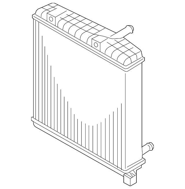 Auxiliary Radiator 7P0-121-212 - View 2