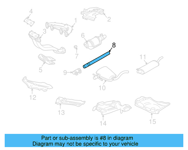 Extension Pipe 1HM-253-201-M - View 3
