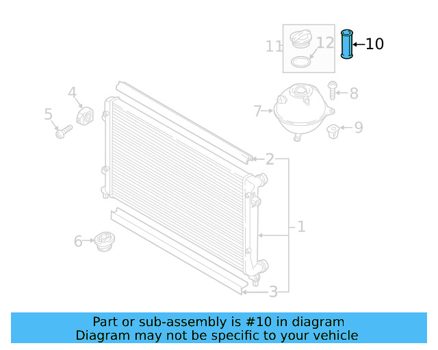 Engine Coolant Filter 4E0-121-176 - View 6