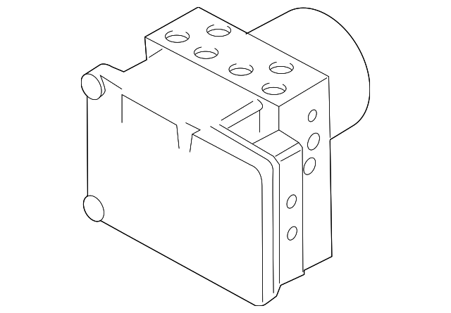 ABS Control Unit 7L0-614-111-E-BEF