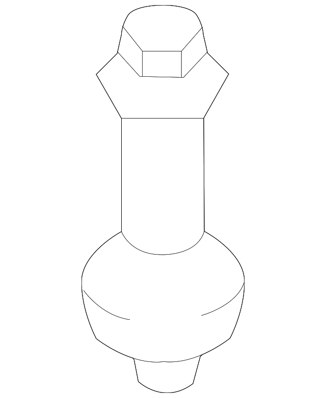 ABS Control Unit Stud 7L0-614-125-A
