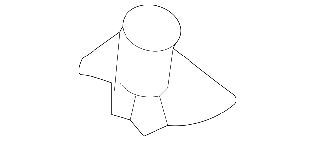 Radiator Support Pin 7L6-805-995