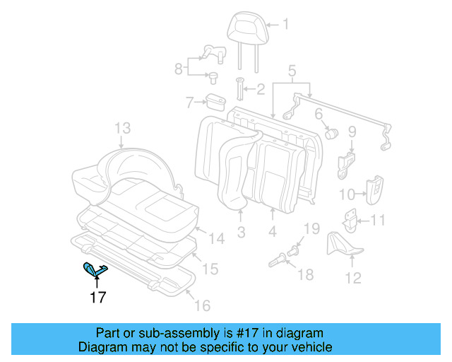 Pull Strap 1J0-885-093 - View 11
