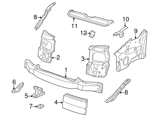 Mount Panel 701805072C