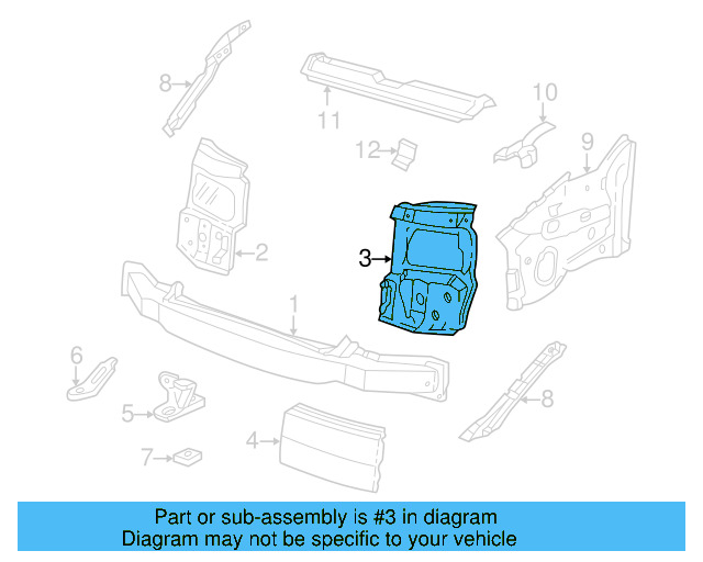 Mount Panel 7D0-806-069 - View 3
