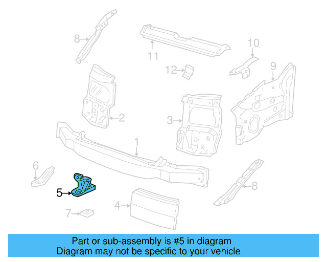 Tow Eye 701807370B - View 3