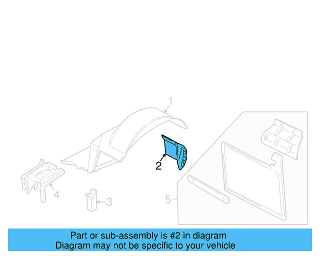 Filler Panel 701-801-249 - View 3