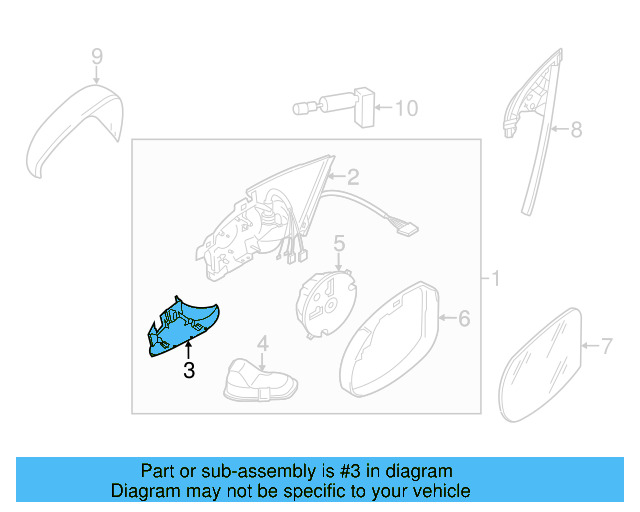Signal Lamp 3C8-949-102-E - View 5