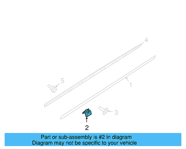 Rocker Molding Adapter 1K0-853-493 - View 16