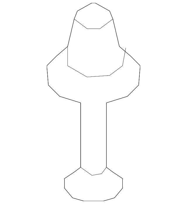 Lower Cover Retainer Clip 03L-103-728 - View 8