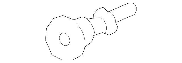 Lower Timing Cover Bolt WHT-005-821 - View 7