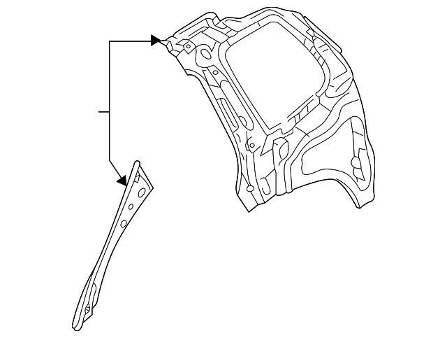 Inner Panel Assembly 7L6-809-404-L
