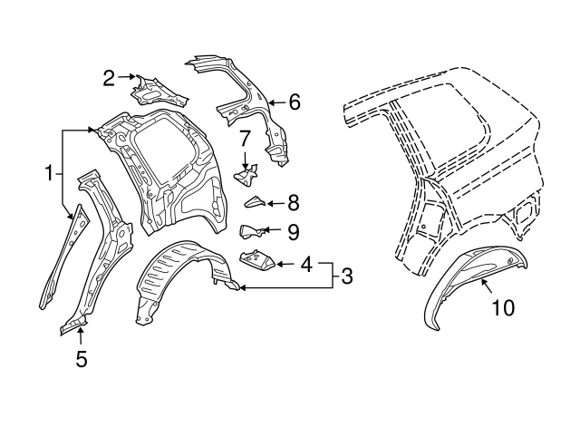 Upper Reinforced 7L6-810-506 - View 2