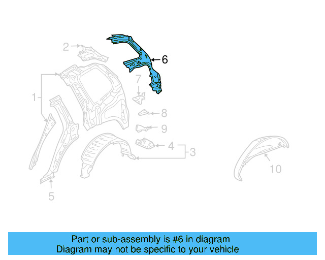 Corner Reinforced 7L6-809-299-N - View 3