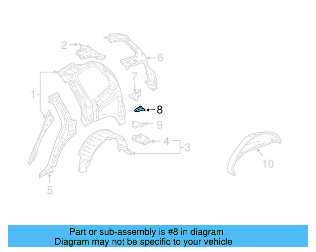 Lower Reinforced 7L6-810-569-A - View 3