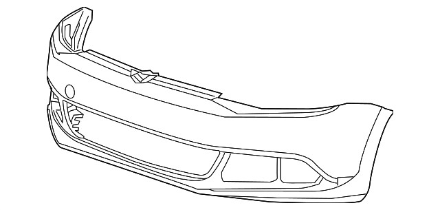 Bumper Cover (Unpainted) 5c6807217dgru