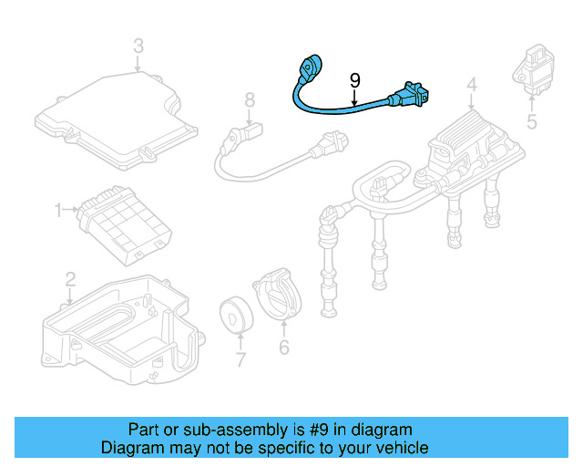 Sensor 054-905-377-A - View 10