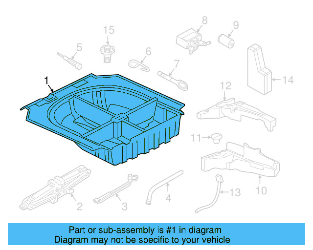 Trunk Lining 5G6-863-007-H-CA9 - View 3
