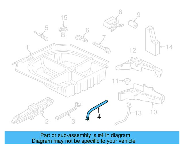 Lug Wrench 4D0-012-219-A - View 76