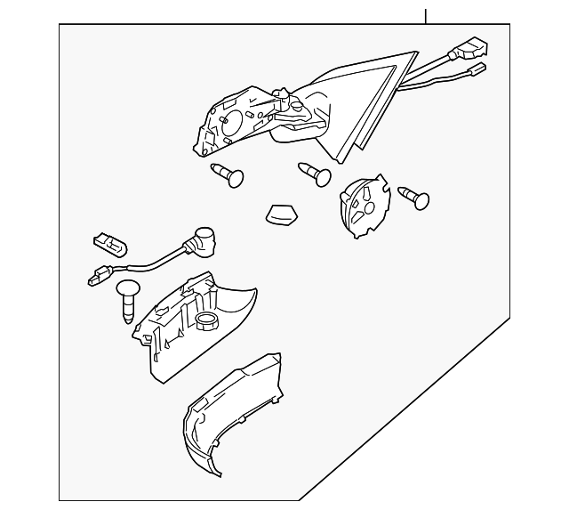 Mirror Assembly 7L6-857-507-CJ-01C