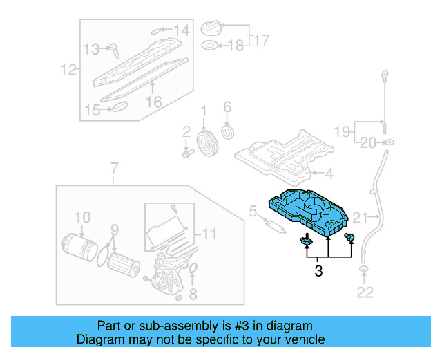 Oil Pan 07C-103-800-AN