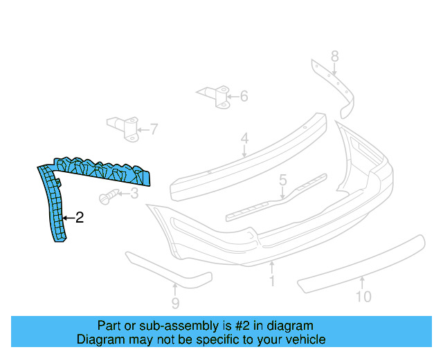 Fender Liner Screw N-907-750-01 - View 42