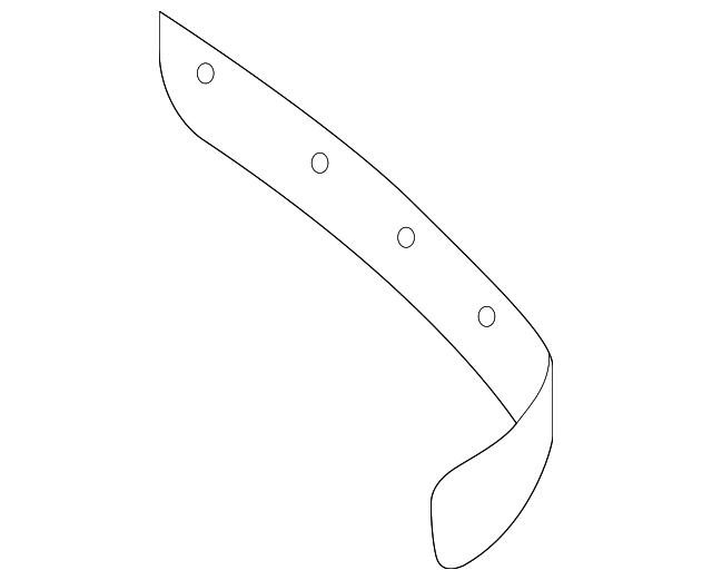 Molding (Unpainted) 3b9807792agru