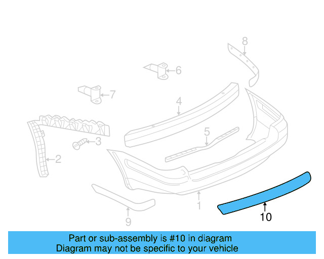 Protect Strip 3B9-807-602-A - View 8