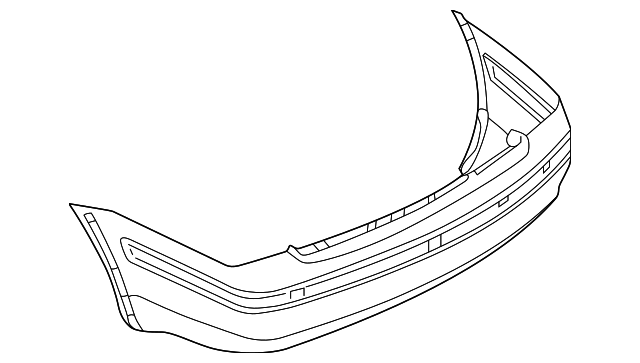 Bumper Cover (Unpainted) 3b5807417gru - View 7