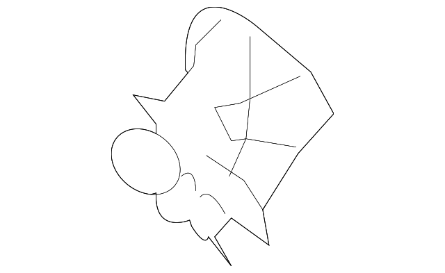 Side Panel Clip 1Y0-857-399 - View 2