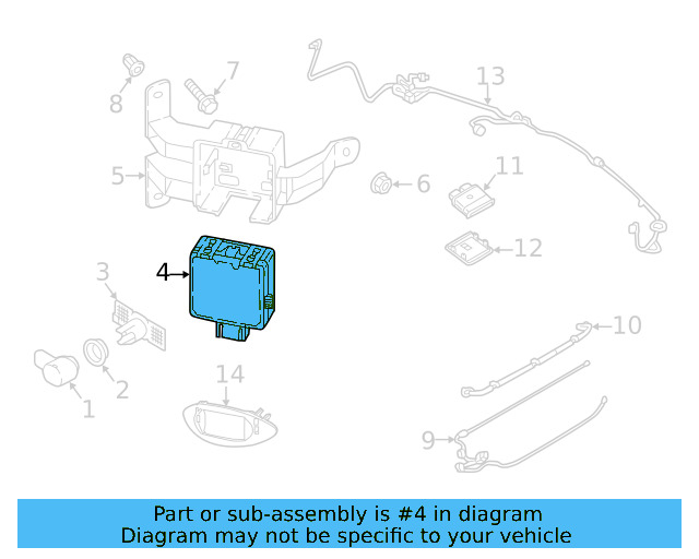 Front Mount Bracket Bolt N-910-799-01 - View 58