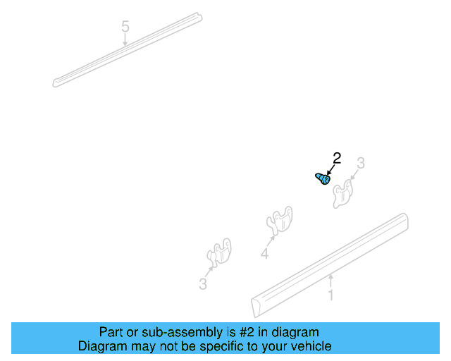 Molding Grommet 1H0-853-586 - View 21