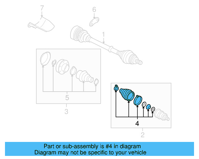 Outer Boot 1K0-498-203-A - View 69