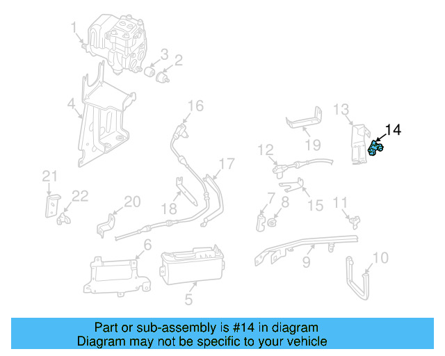 Rear Sensor Clip 811-971-848-E - View 5