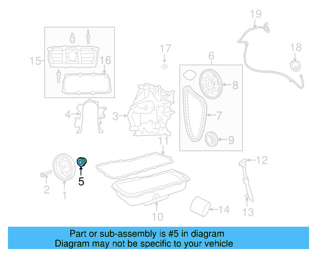 Front Crank Seal 7B0-103-085