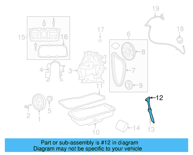 Dipstick 7B0-115-611 - View 4